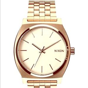 Nixon Rose Gold large face watch